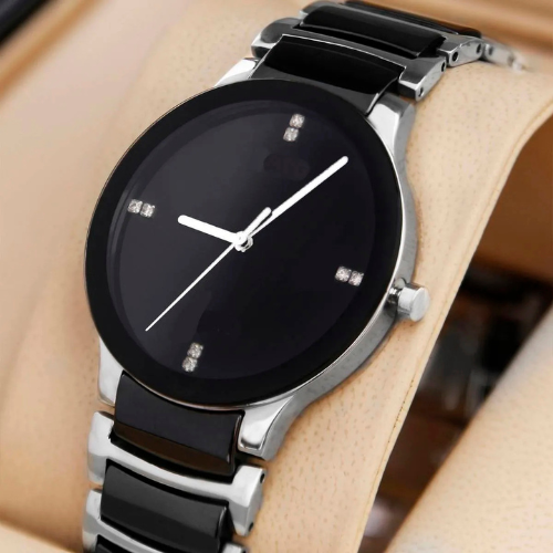 Chain Watch for Men Stainless Steel Wrist Watch Classic and Casual Style
