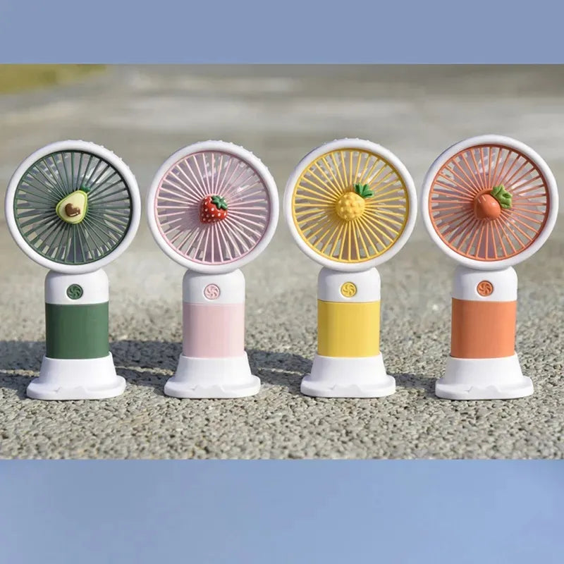 Mini Fan Rechargeable /Hanheld Desktop USB Fan Electric Portable Mini Desk Fan for Kids