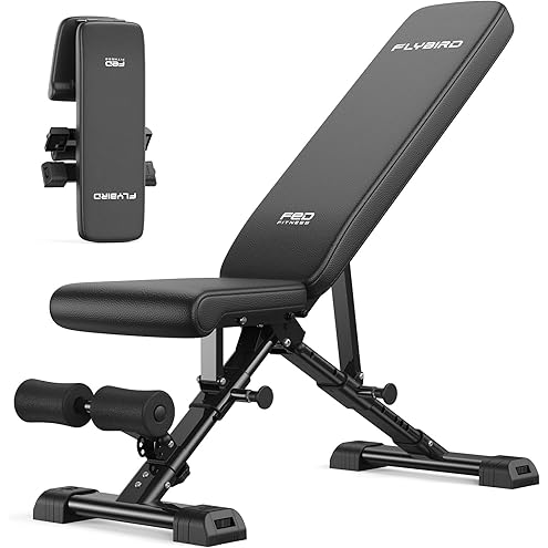 NICEPEOPLE Adjustable Weight Bench for Home Gym