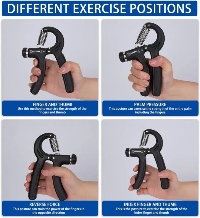 SP Dealz Counter 10KG To 60KG Weight Adjustable Professional Counter Hand Gripper for Men & Women