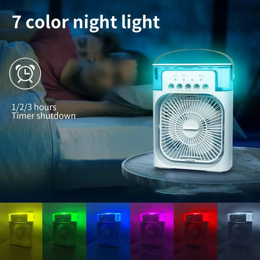 4in1 Rechargeable Mist Fan Air Conditioner Big Size