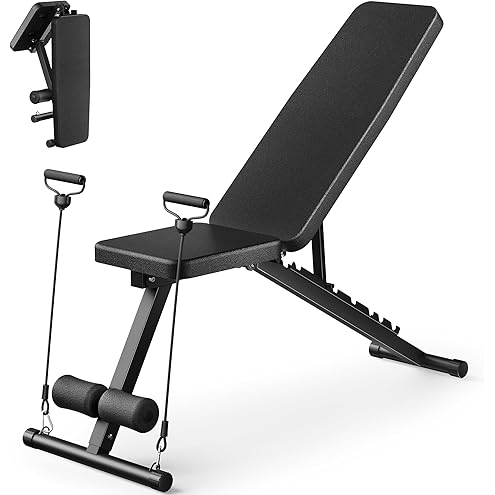 NICEPEOPLE Adjustable Weight Bench for Home Gym