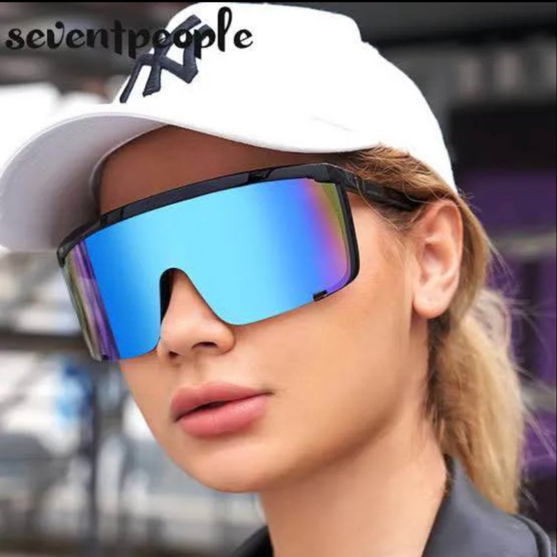 Polarized Cycling Sunglasses UV Protection Windproof Glasses For Men Women