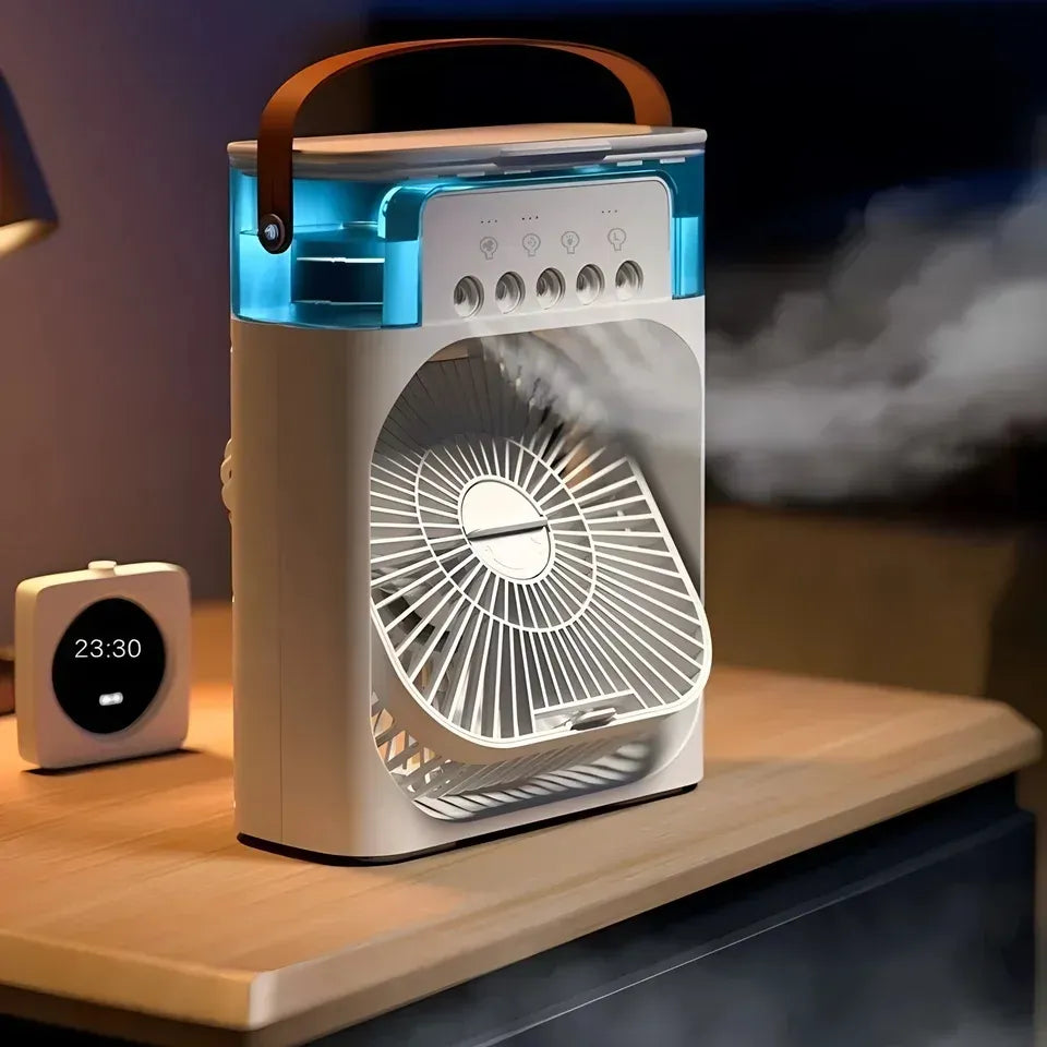 4in1 Rechargeable Mist Fan Air Conditioner Big Size