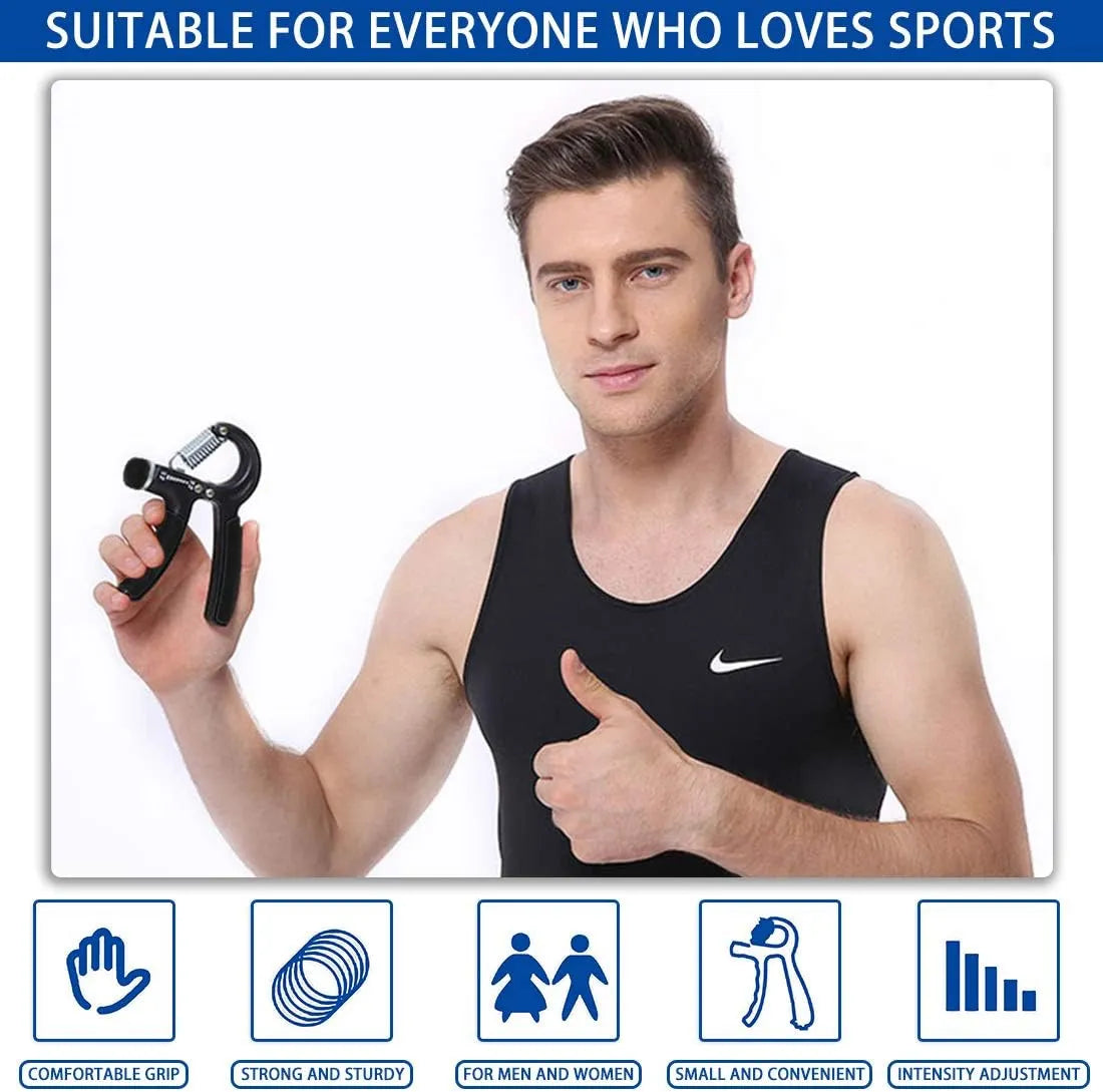 SP Dealz Counter 10KG To 60KG Weight Adjustable Professional Counter Hand Gripper for Men & Women