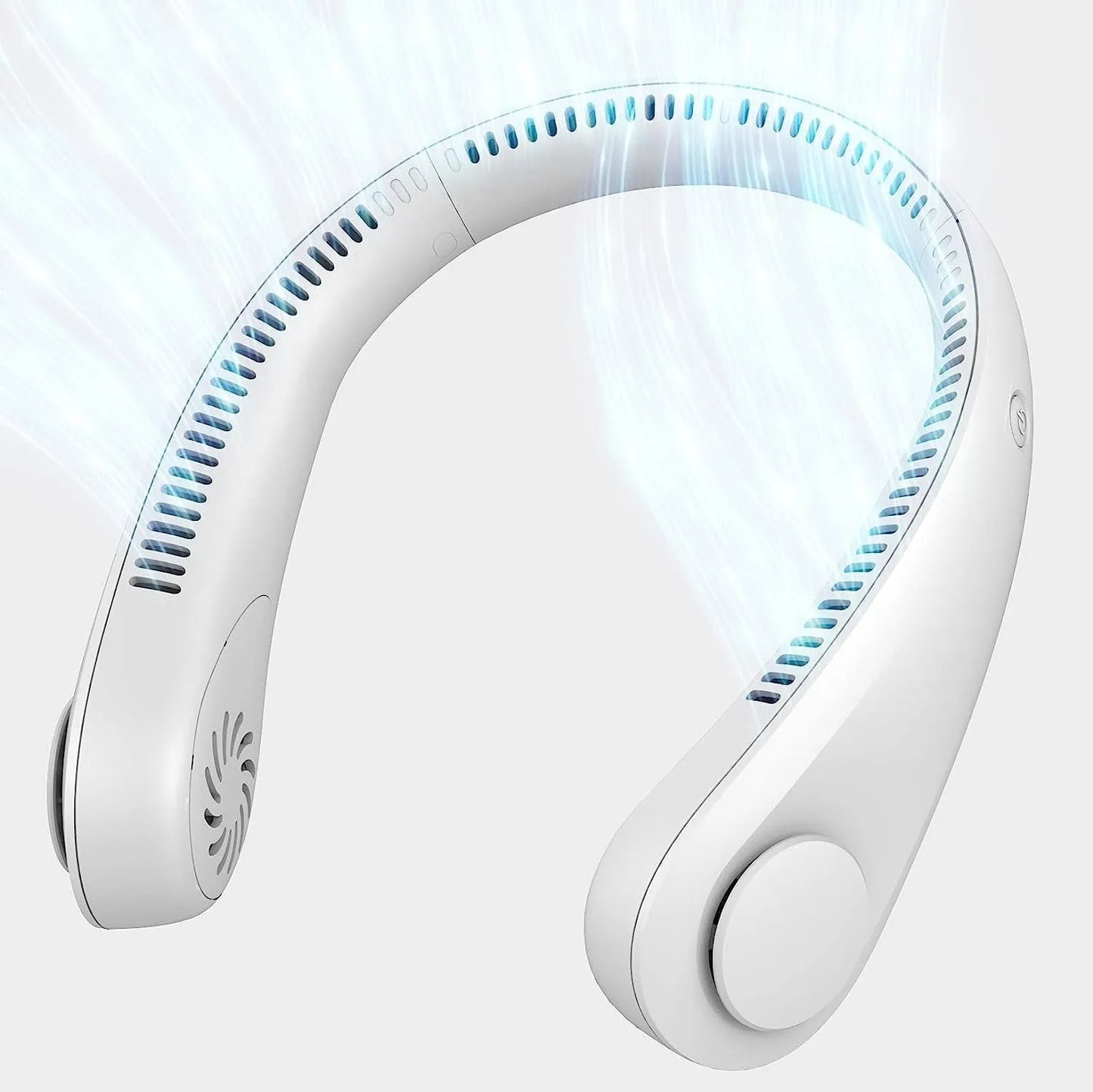 Portable Neck Fan, Hands Free Bladeless Fan, Operated Wearable Personal Fan,