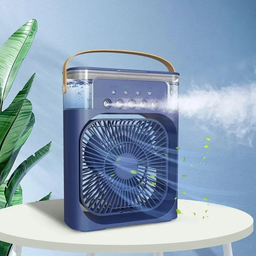 4in1 Rechargeable Mist Fan Air Conditioner Big Size